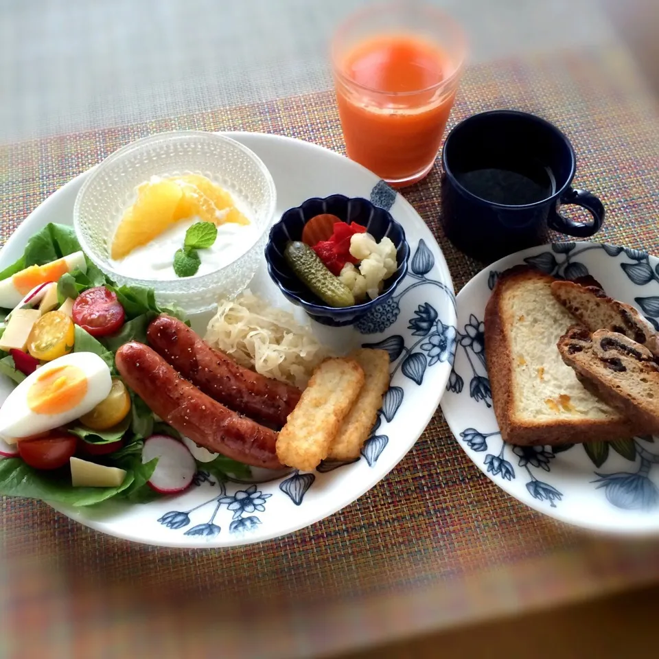 今日の朝ごはん|ぺんぎんさん