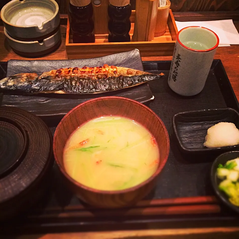 鯖の文化干し定食|たべるいしいさん