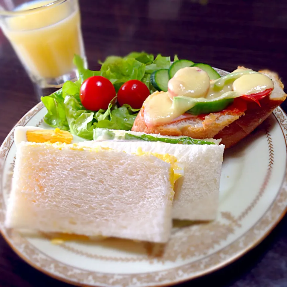 朝ごはん🍞🍴|猫のしっぽさん