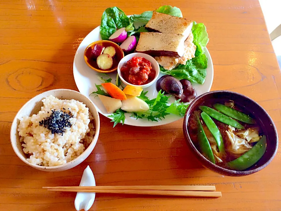 有機野菜のごはんプレート|菱田 真未さん