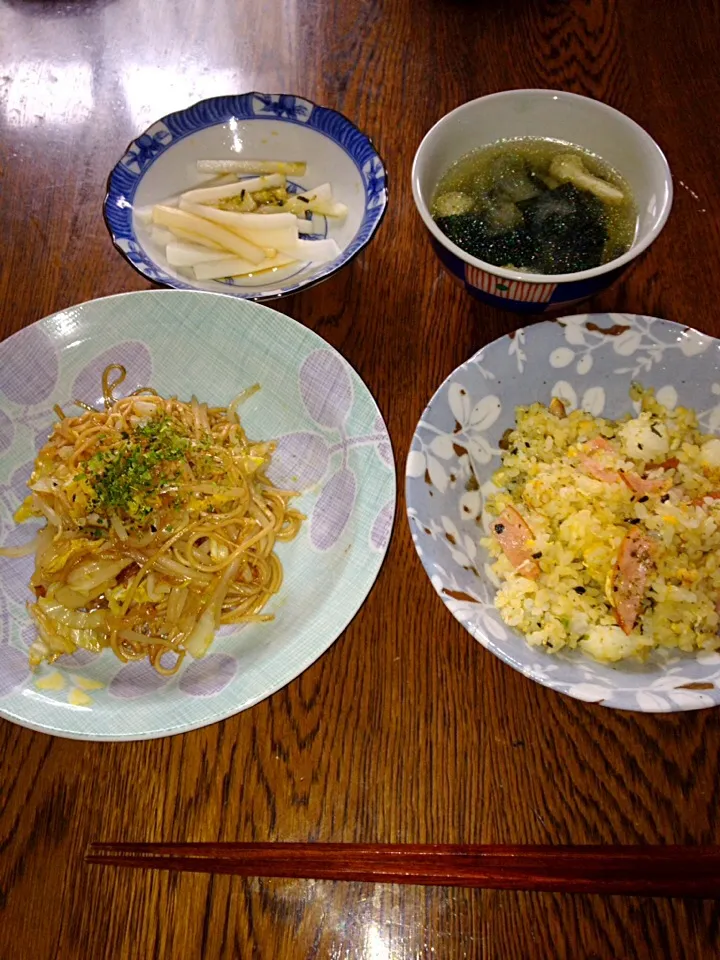 Snapdishの料理写真:日曜日の昼ごはん|hiro_martiniさん