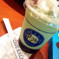 Snapdishの料理写真:Green Tea Milk|Sae Kimuraさん