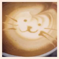 Cafe Latte, Latte Art|Shina (　◔ิω◔ิ)さん