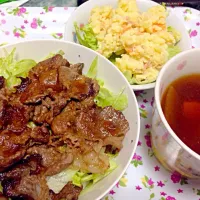 焼肉丼！|あすかさん