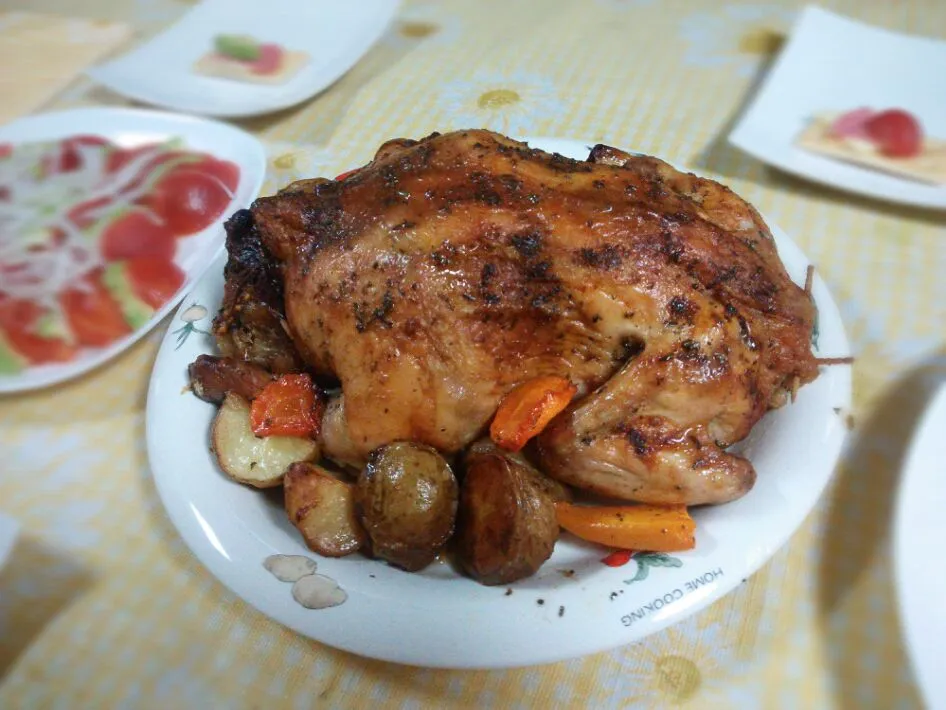 Snapdishの料理写真:ローストチキン|ももえさん