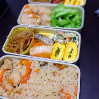 Snapdishの料理写真:弁当！|まきさん