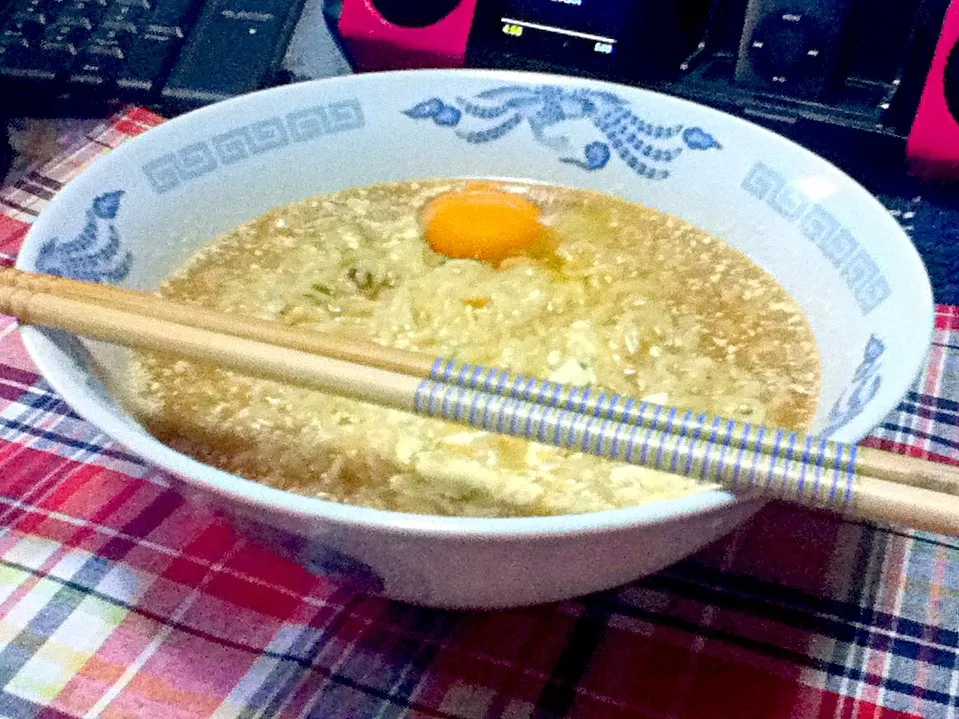 Snapdishの料理写真:味噌マヨラーメン＼(^o^)／|道善英将さん