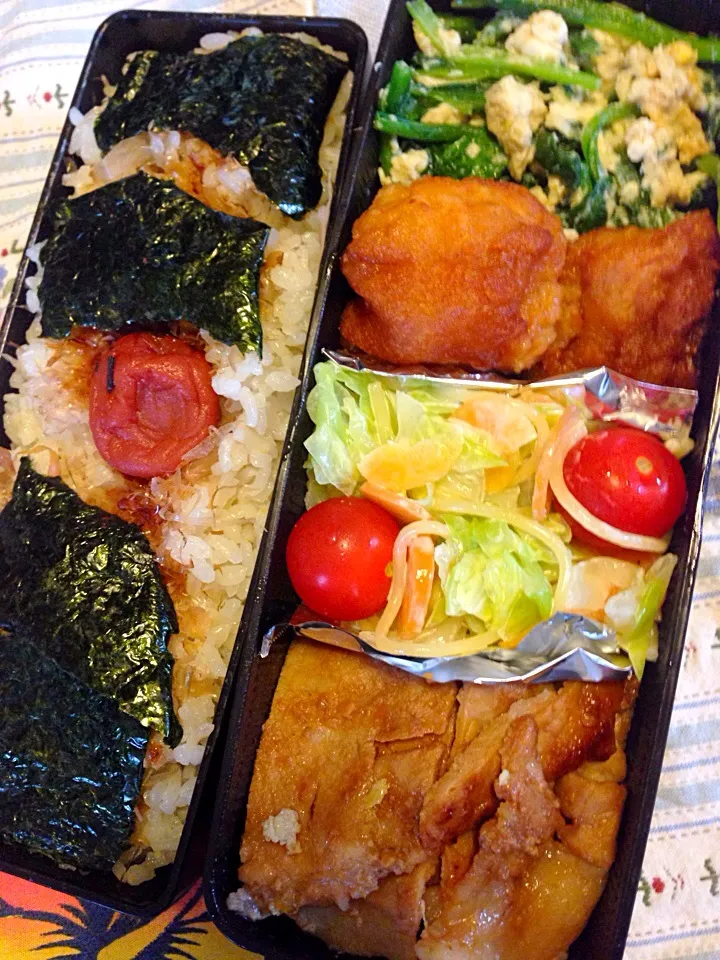 Snapdishの料理写真:豚味噌焼弁当|ゆかりすさん