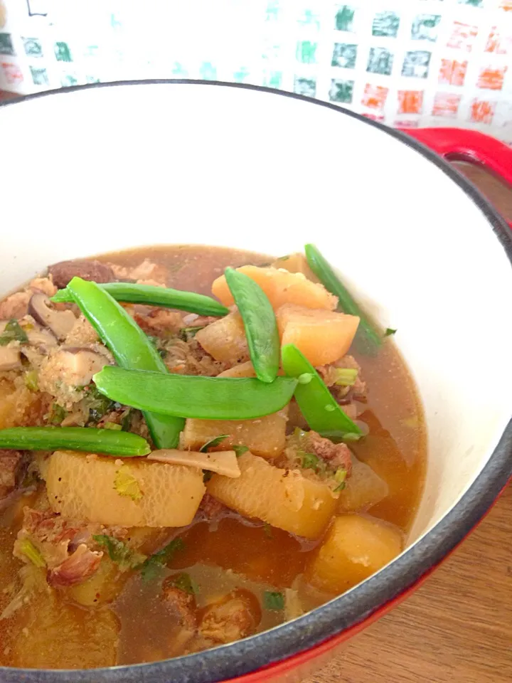 大根と豚肉のみぞれ煮|矢部肇子さん