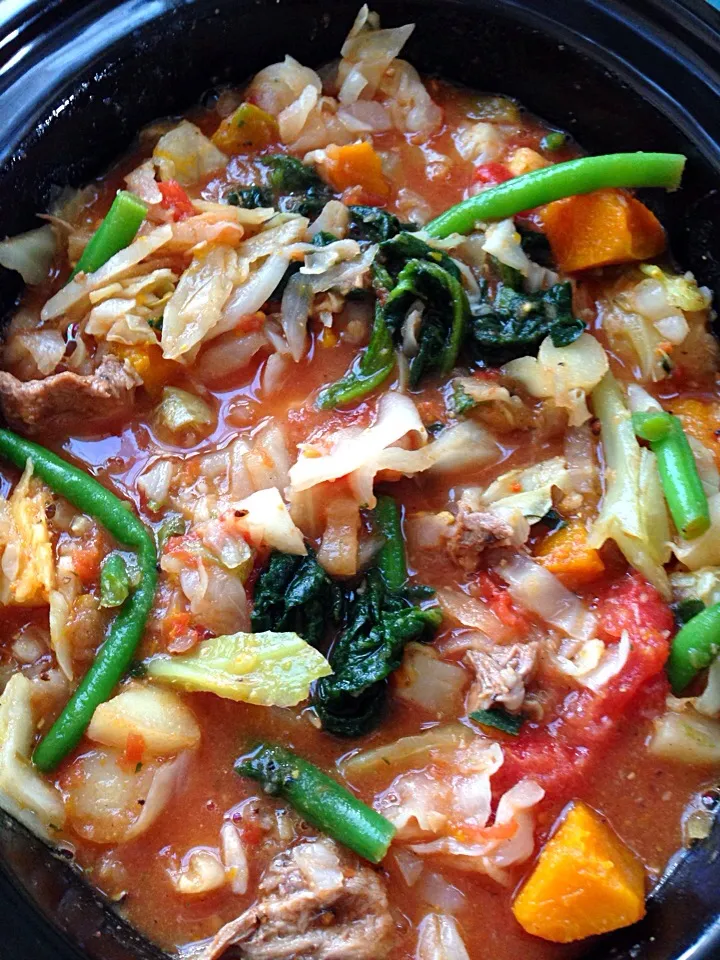 Lambs tongue stew with winter vegetables|Miriam Hughesさん