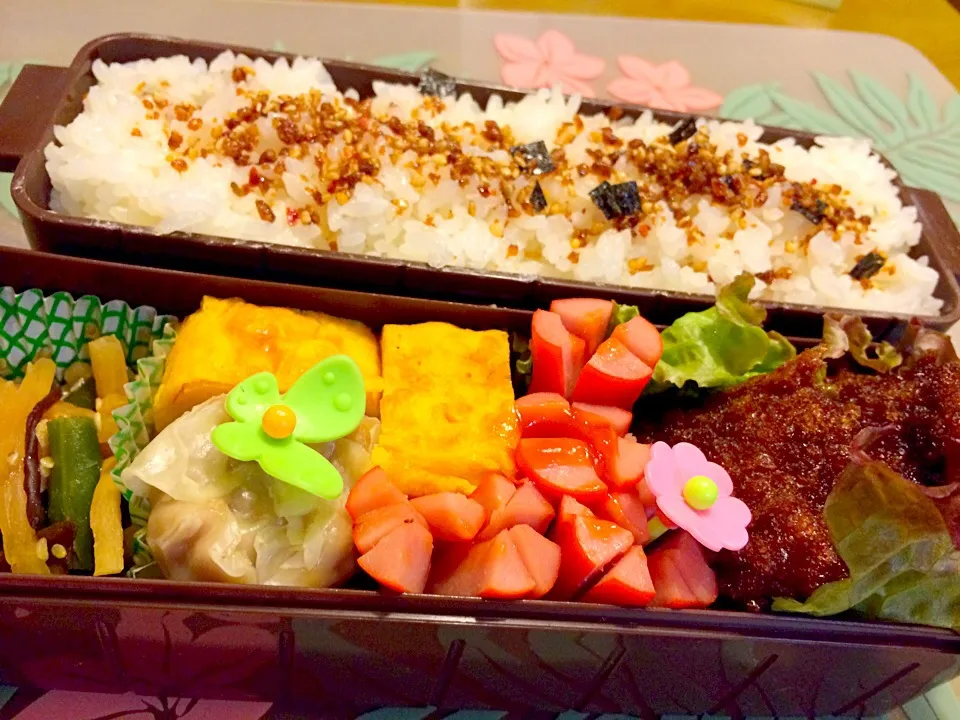 ダンナさまお弁当🍱🍱|かずみさん