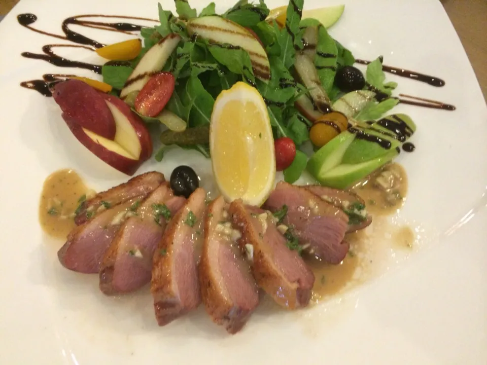 Smoke duck breast salad|maisiさん