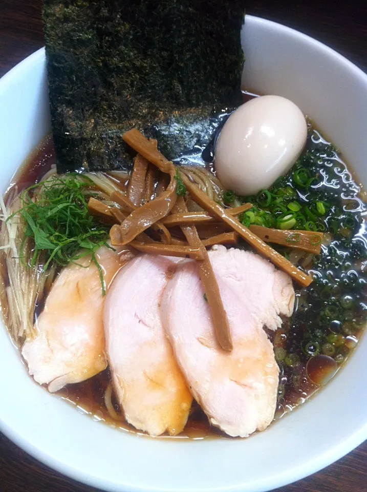 季節メニュー 鰹の冷やしラーメン+味玉@コトホギ（大和田）|Kazuya Miyukiさん