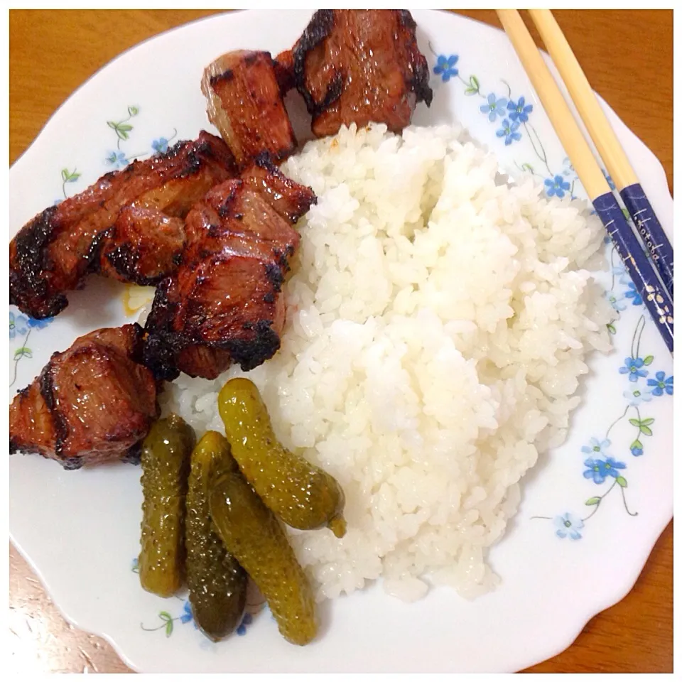 Beef BBQ Lunch for today|Food Gardenさん