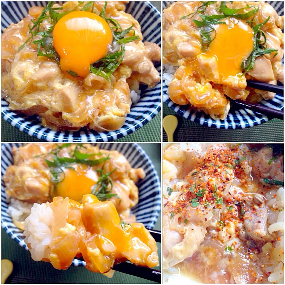 Chicken&egg over rice🐣親子どぉ〜ん|🌈Ami🍻さん