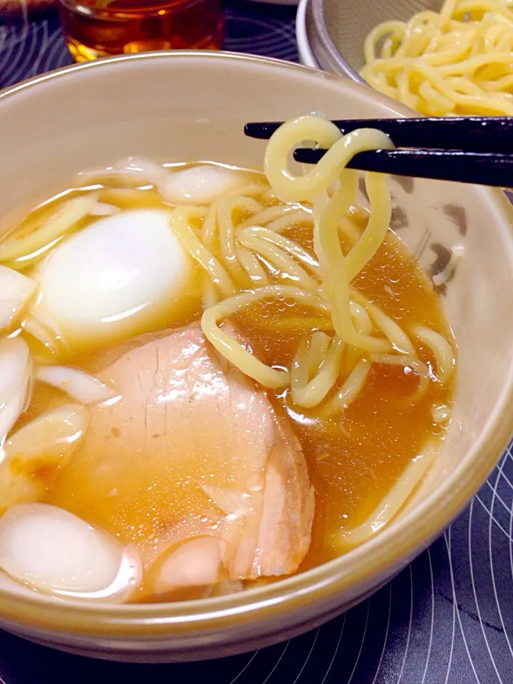 24日分 中野 冴麺 豚骨醤油つけ麺|ponnaoさん