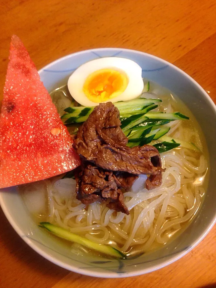 Snapdishの料理写真:お手軽冷麺|タカ☆さん