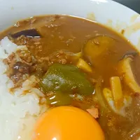 Snapdishの料理写真:なすひき肉カレー|Haruka Imaeさん