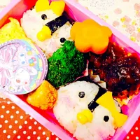 Snapdishの料理写真:ペンギン弁当