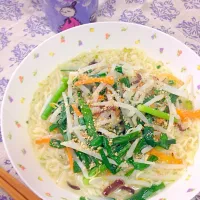 簡単野菜ラーメン|えりのすけさん