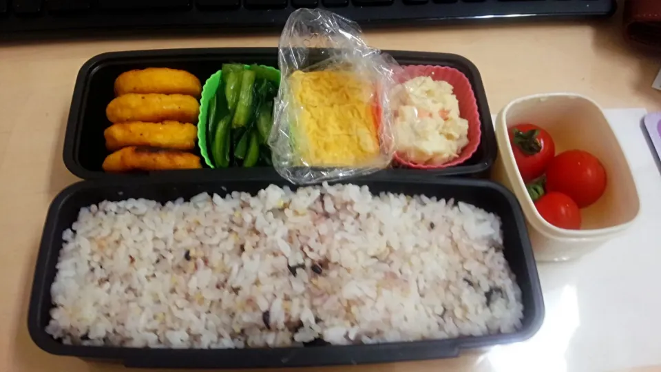 弁当(ほぼ手抜き)|だいちさん