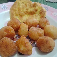 pompom frites n heartshaped scrambled egg|nuanさん