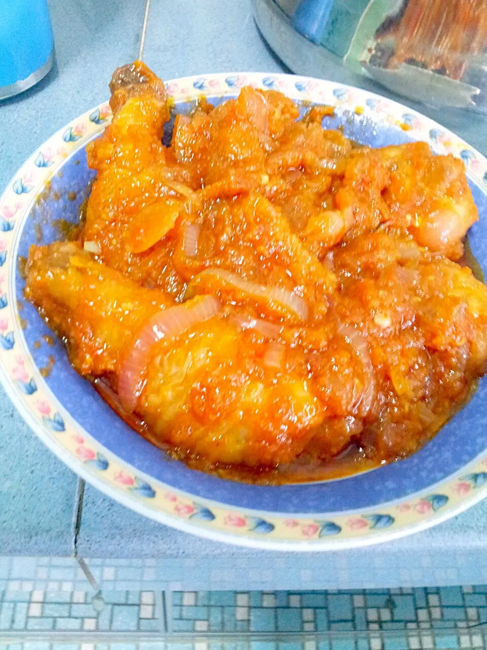 ayam masak merah|crystal phangさん