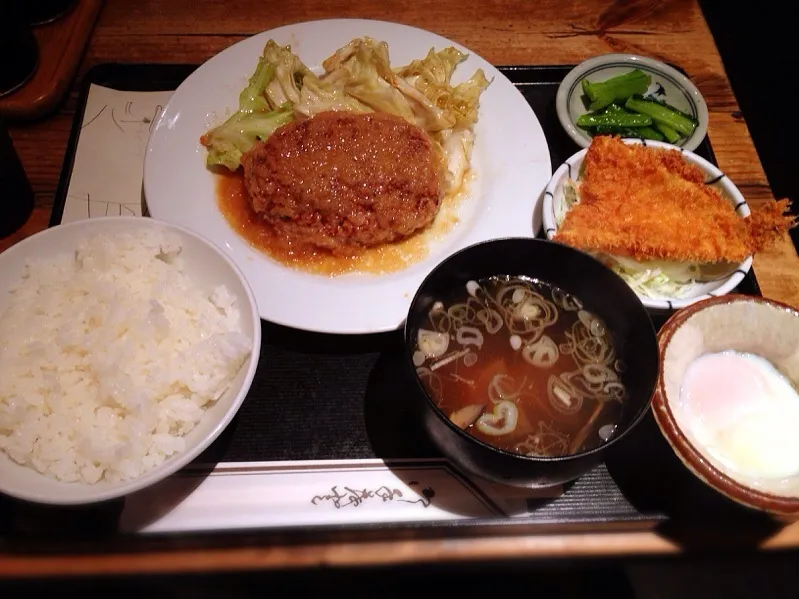 和風ハンバーグ定食|chan mitsuさん