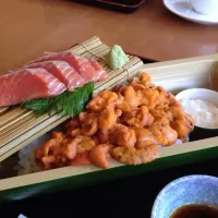 春ウニ丼&銀聖|まっくさん