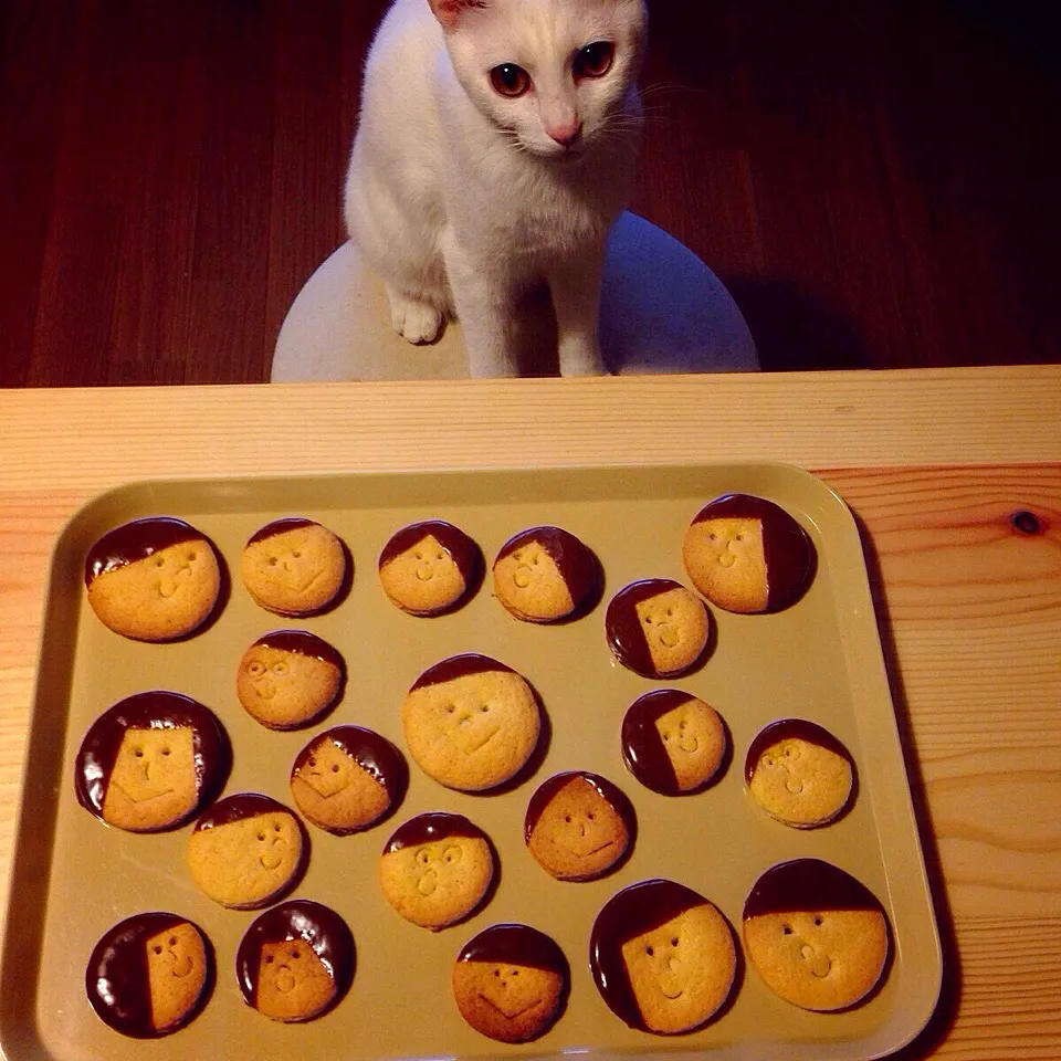 Snapdishの料理写真:お久しぶりニコニコクッキー☺︎|naouさん