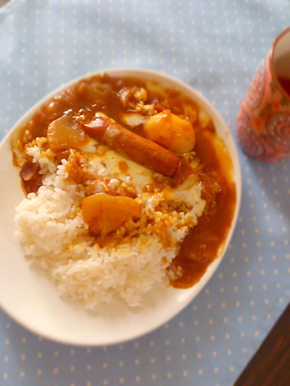 ポトフの残りでカレーライス♪|ゆきさん