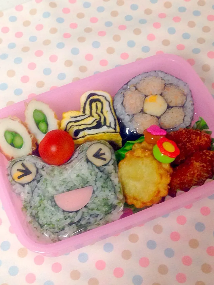 カエル弁当|ちえこさん