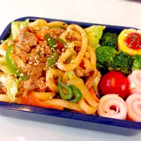 Snapdishの料理写真:焼きうどん弁当