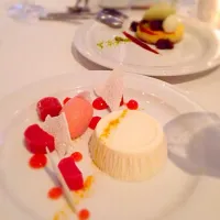 Yogurt panna cotta & key lime pie|shioritoさん