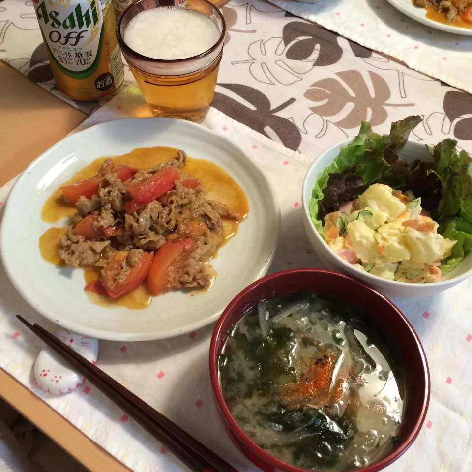 昨日の晩ご飯|こずこずさん