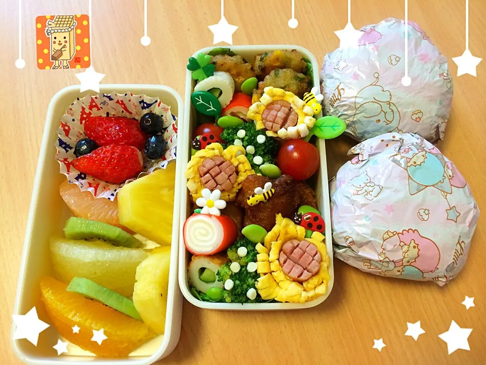 お花畑弁当|てんのすけさん