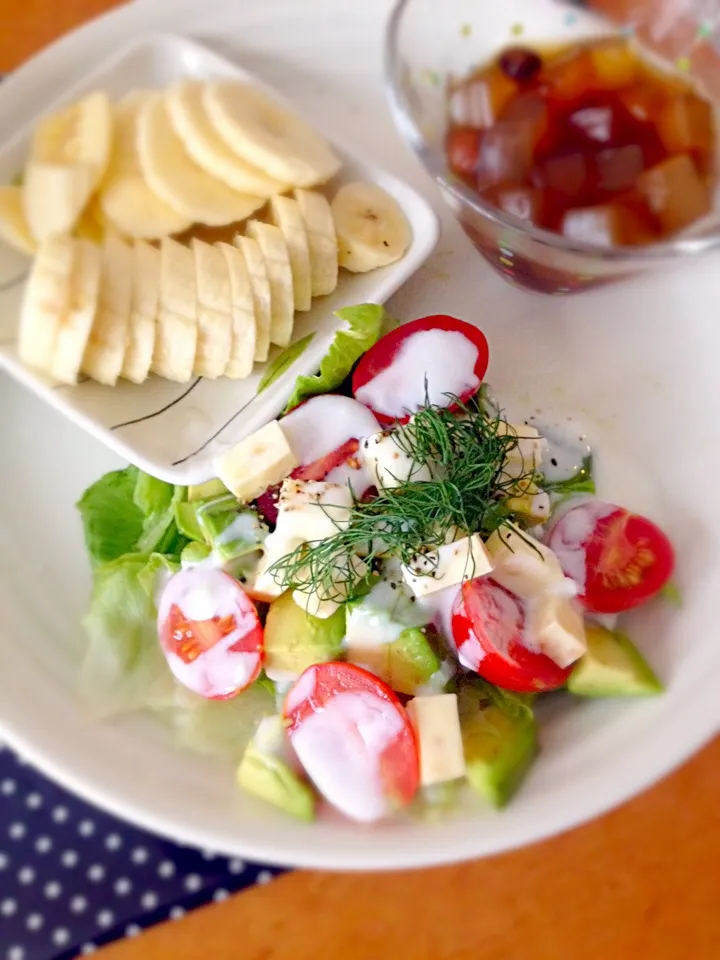 朝食🍴初めまして、アボカドさん☀️|yukaさん