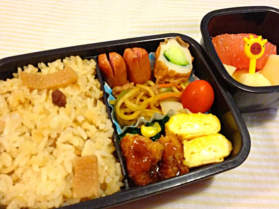 小4 男子弁当🍱|チビミミさん