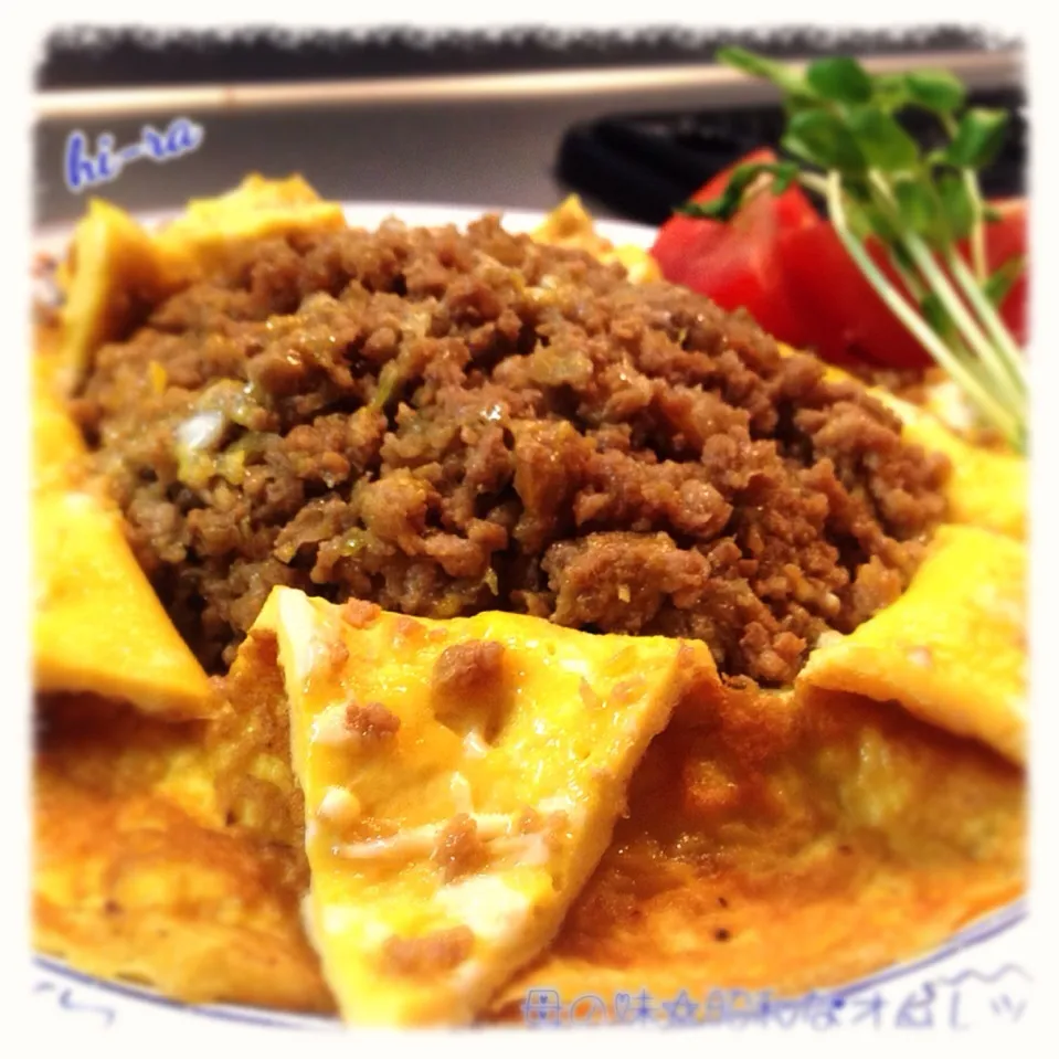 『母の味☆昭和なオムレツ』|まろんさん