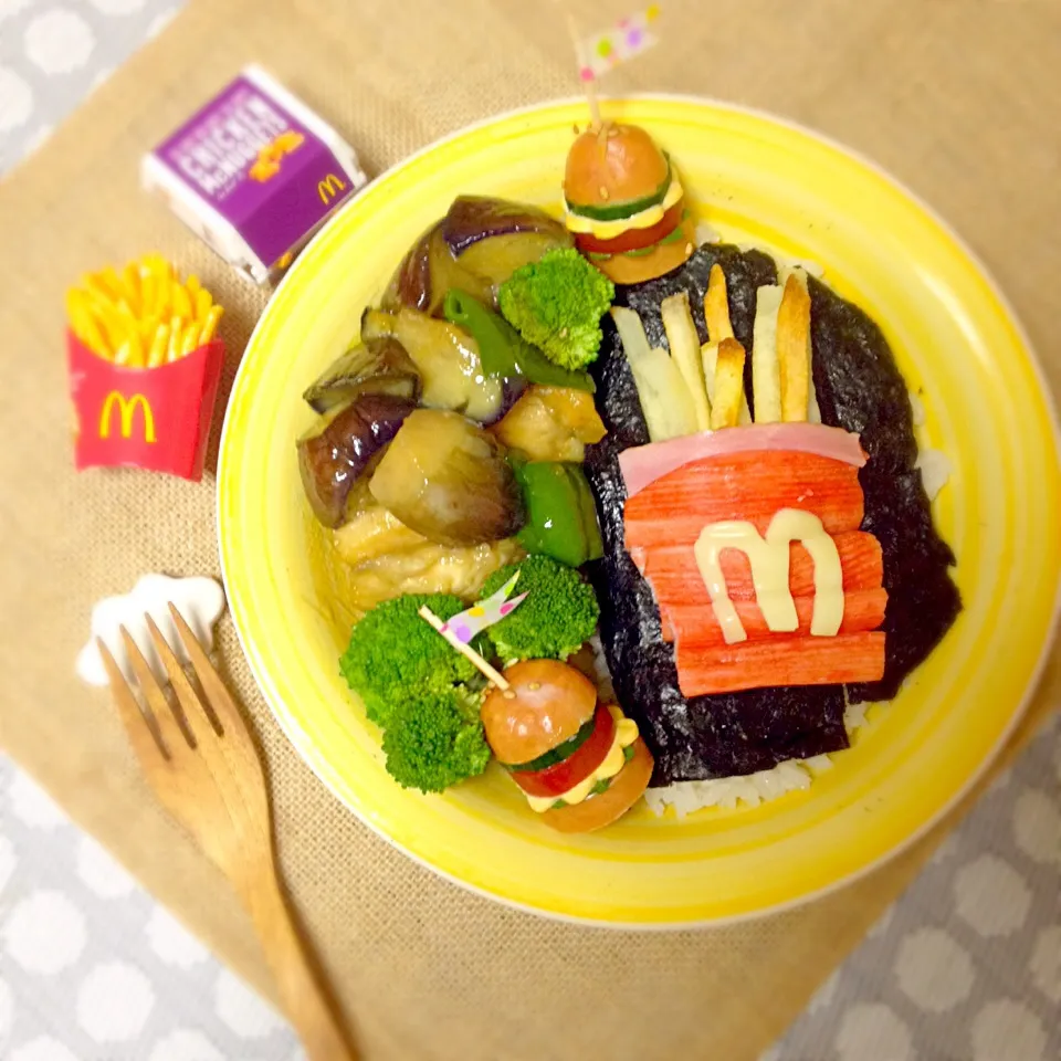 マックポテトなおべんとう。|ゃぁゃさん