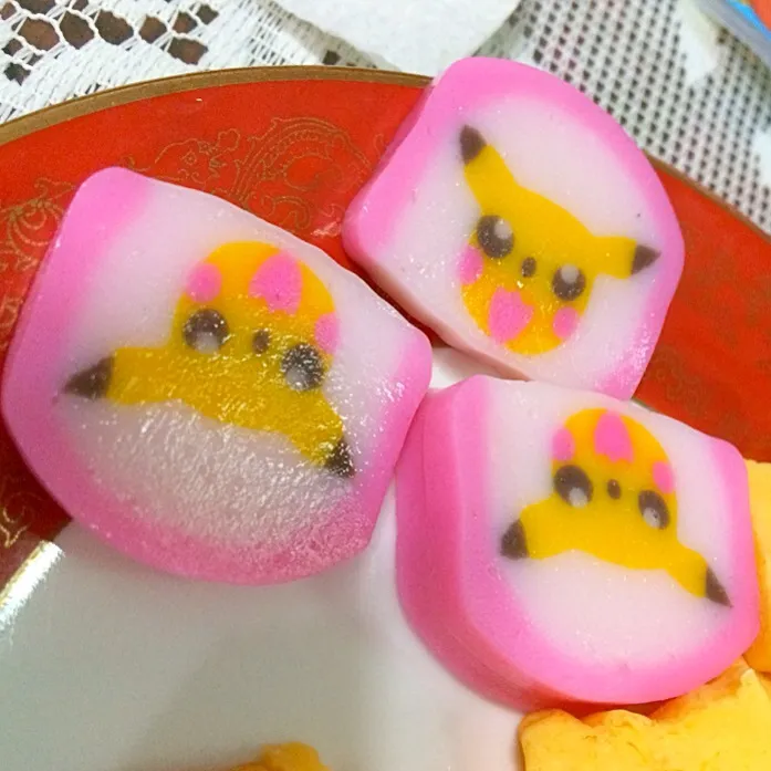 Snapdishの料理写真:Pika chu fishcake|prissyさん