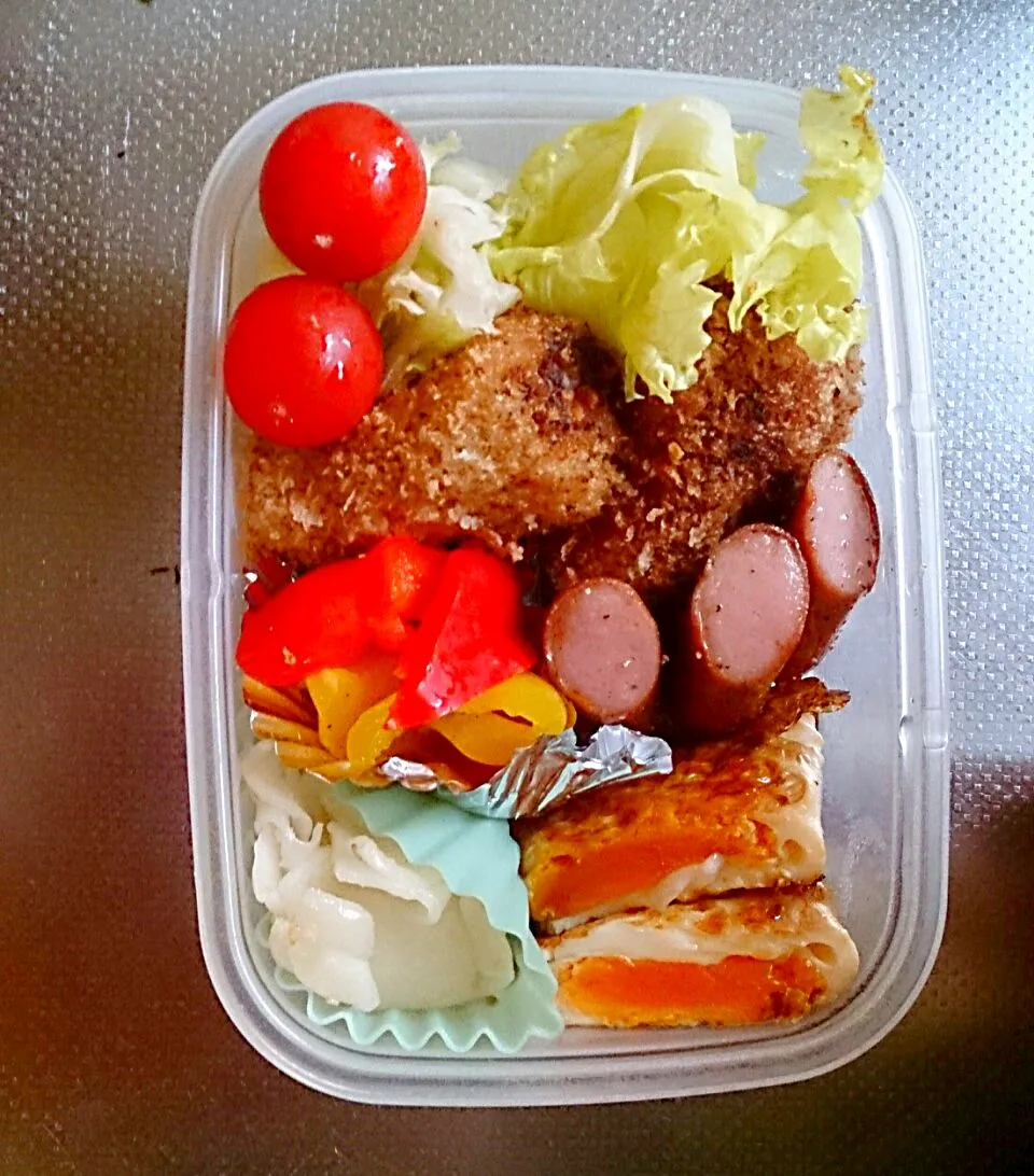 Snapdishの料理写真:5月29日 義弟のお弁当|かなこさん