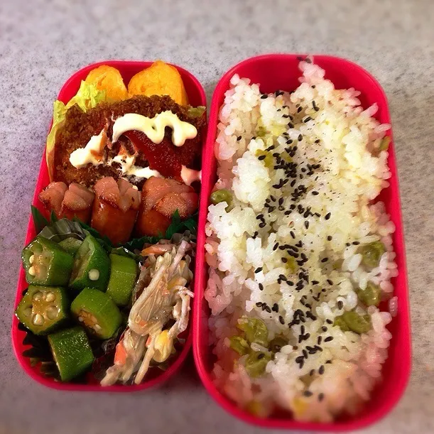 ＪＫ３娘ちゃんお弁当(*☻-☻*)|chikoさん