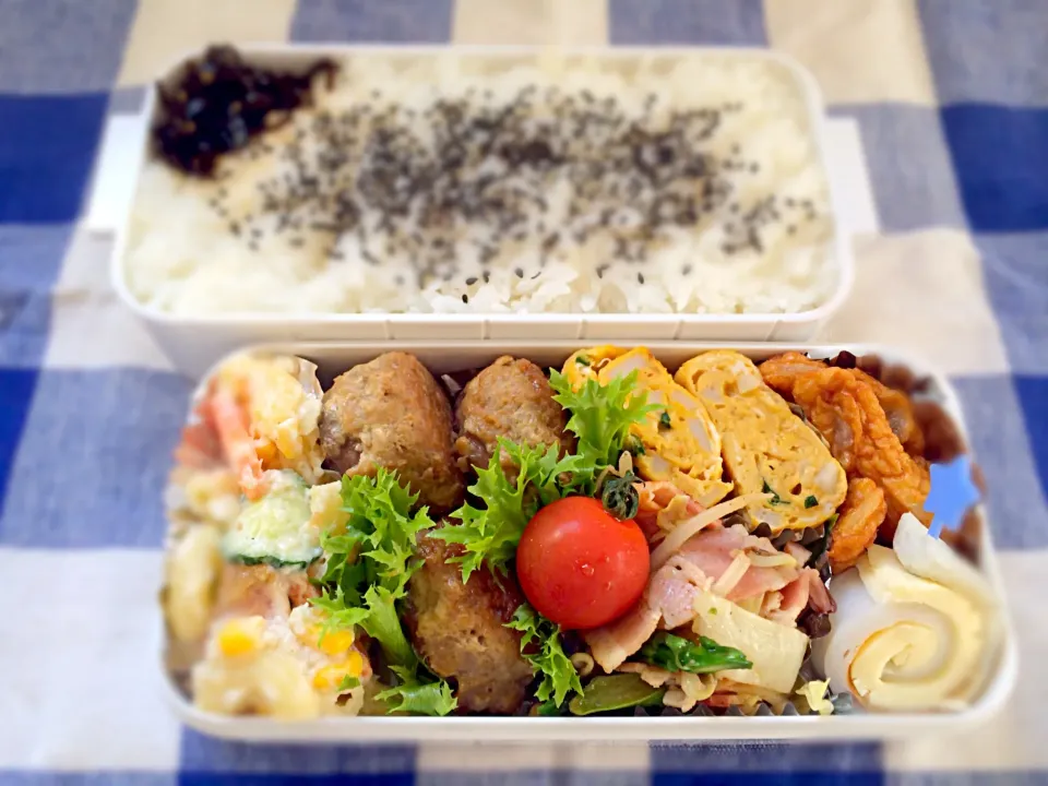 男子高校生のお弁当|ベスさん