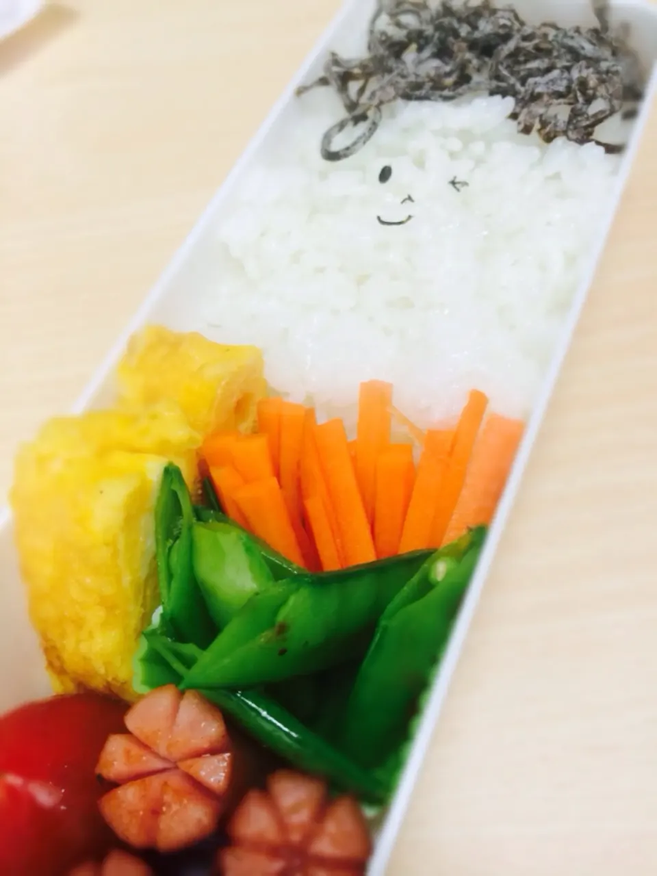 Snapdishの料理写真:お弁当(^з^)-♪|くまたんさん