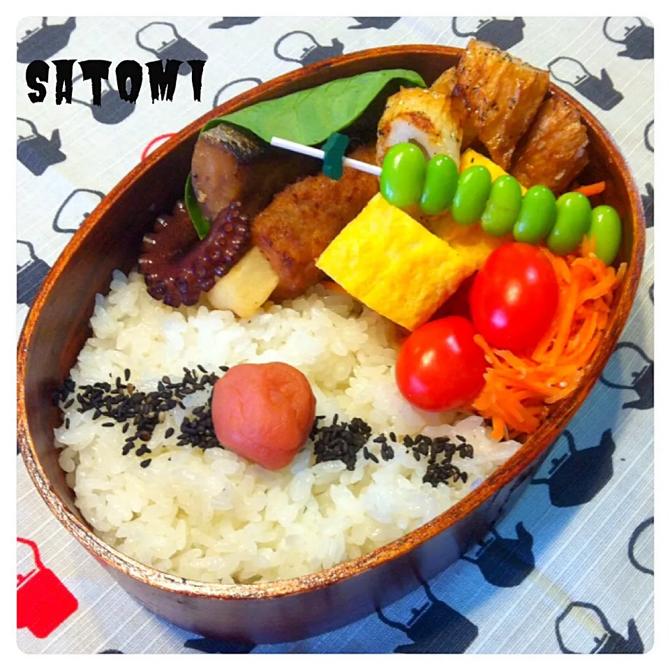 Snapdishの料理写真:自分弁当|さとみ (satomi_foodart)さん