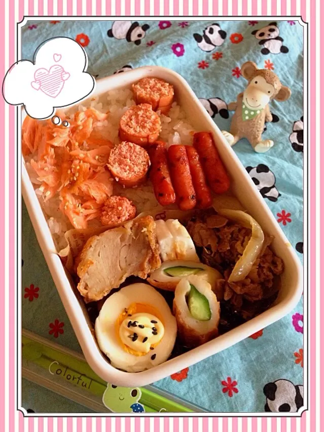 木曜日☀️息子弁当🌹|きょうこさんさん