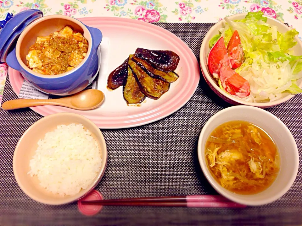 麻婆豆腐AND焼きナス|メグさん