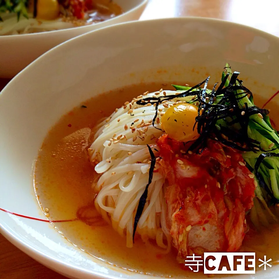 Snapdishの料理写真:うどんで冷麺|寺cafe＊さん