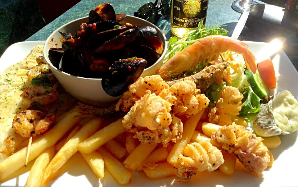 Seafood platter Mandurah WA|woodfiredさん